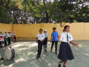 Sports day celebrations