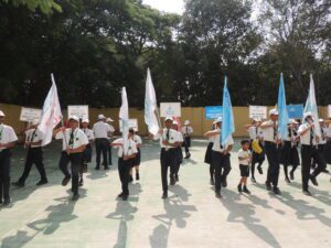 Sports day celebrations