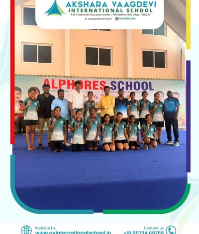 AVIS Under-14 Girls Team Bronze Medal @ CBSE Cluster VII Kho Kho Championship 1
