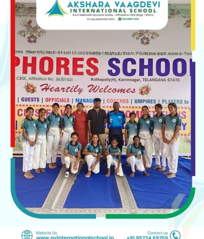 AVIS Under-14 Girls Team Bronze Medal @ CBSE Cluster VII Kho Kho Championship